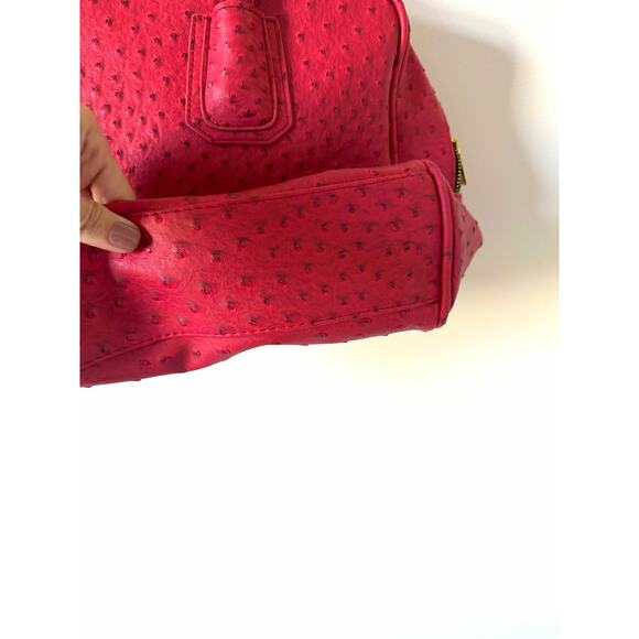 Lord & Taylor Large Vintage Purse Hand Bag Red 15"x11" - Picture 5 of 9